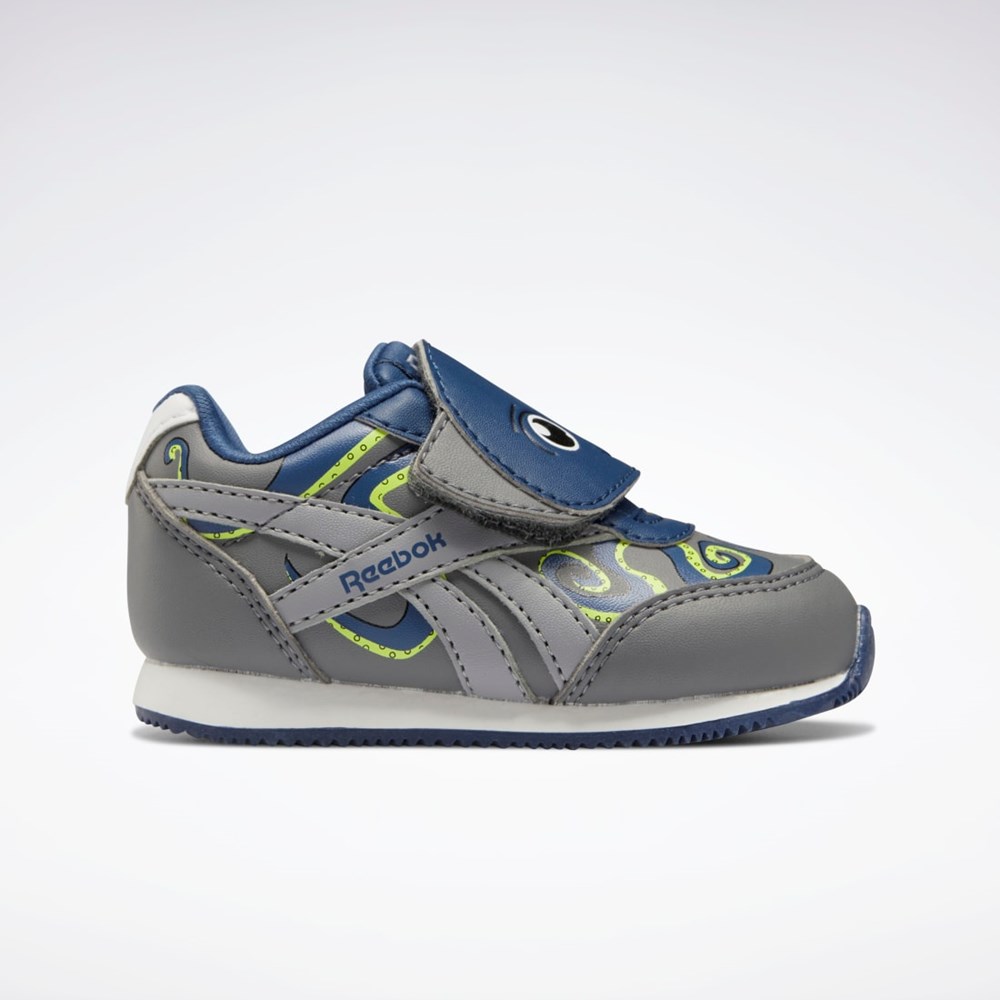 Reebok Royal Classic Jogger 2 Shoes - Toddler Grå Blå Gul | KOA514026