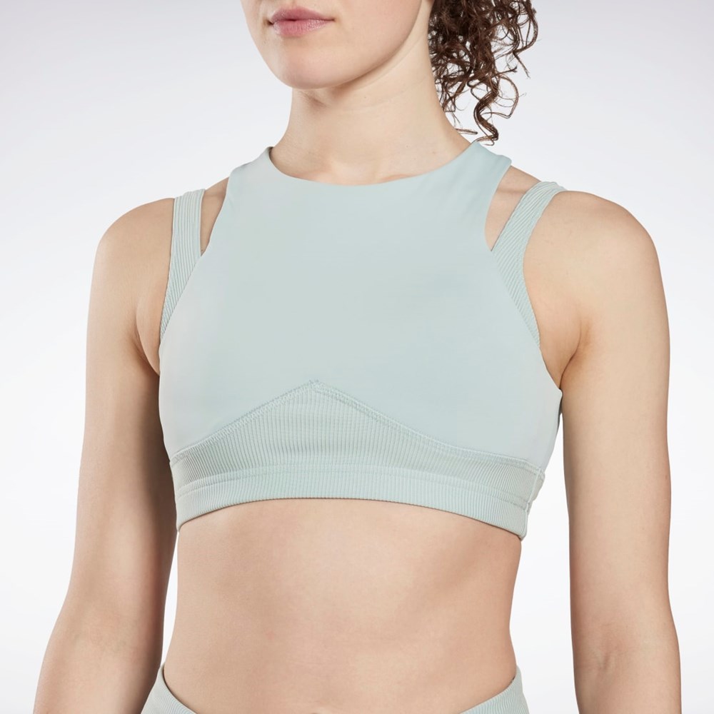 Reebok Studio Layered Bra Top Grå | FDT481507