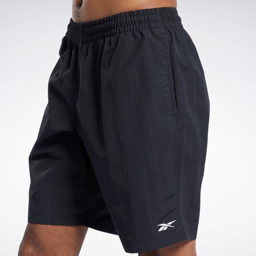 Reebok Trænings Essentials Utility Shorts Sort | LWU132876