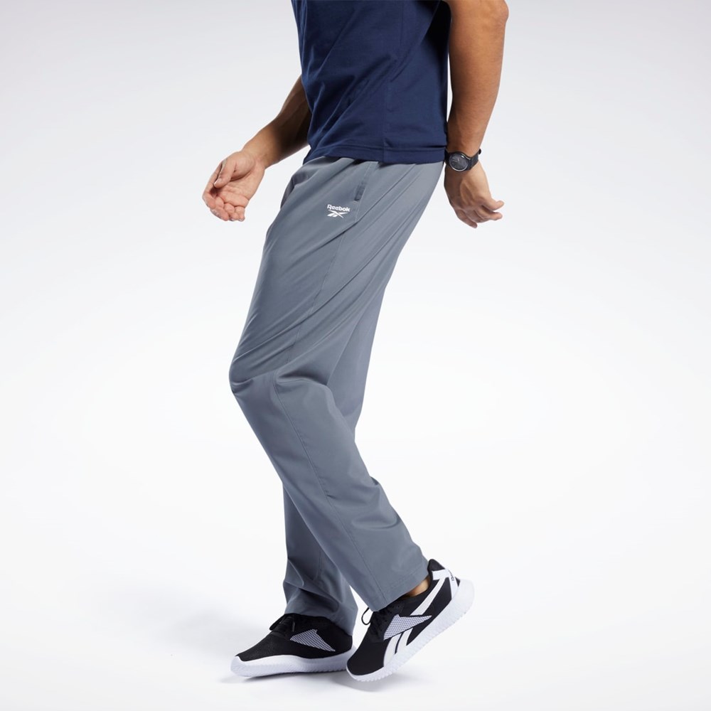 Reebok Trænings Essentials Woven Unlined Pants Grå | RJN950182