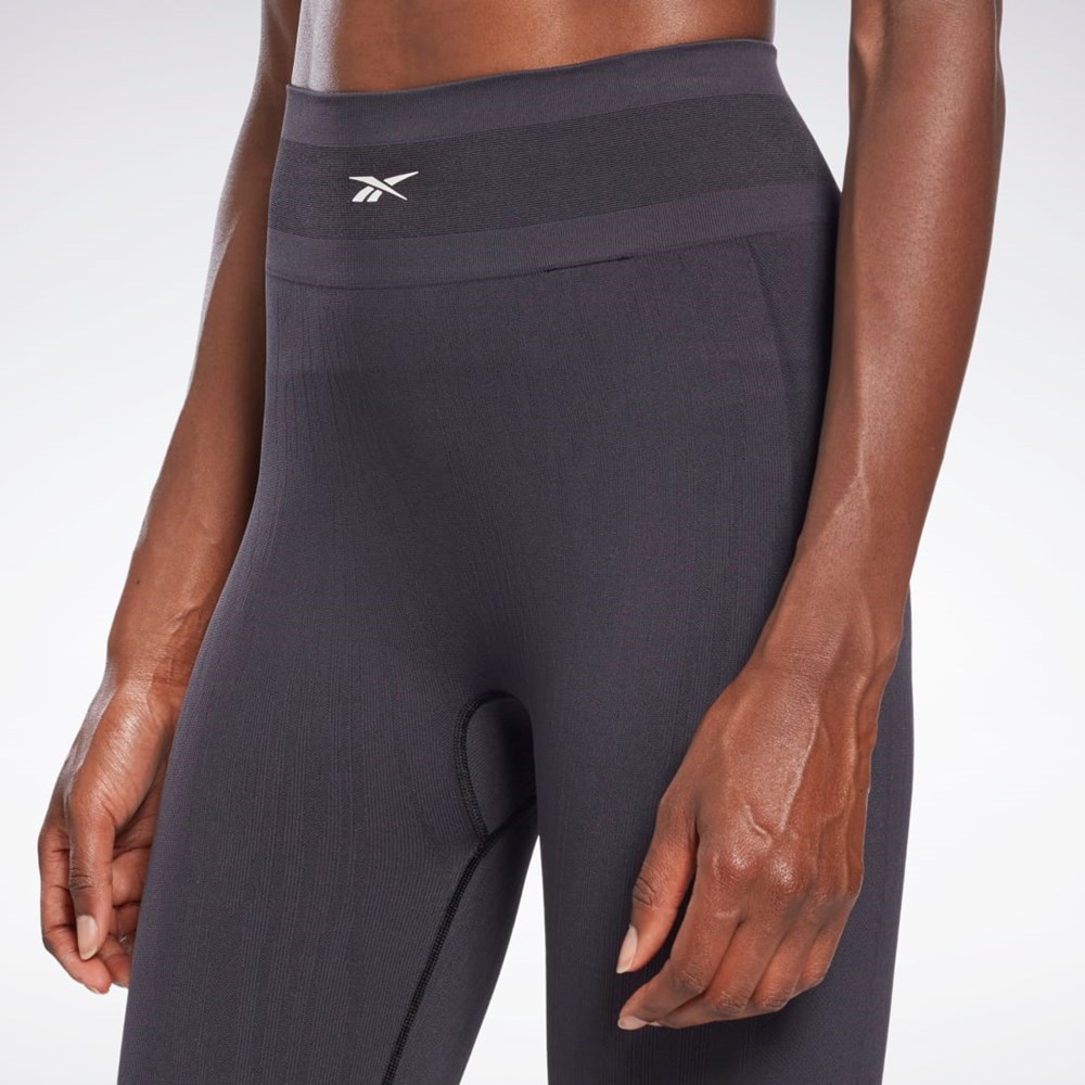 Reebok United By Fitness Myoknit Seamless Leggings Sort | OKL953740