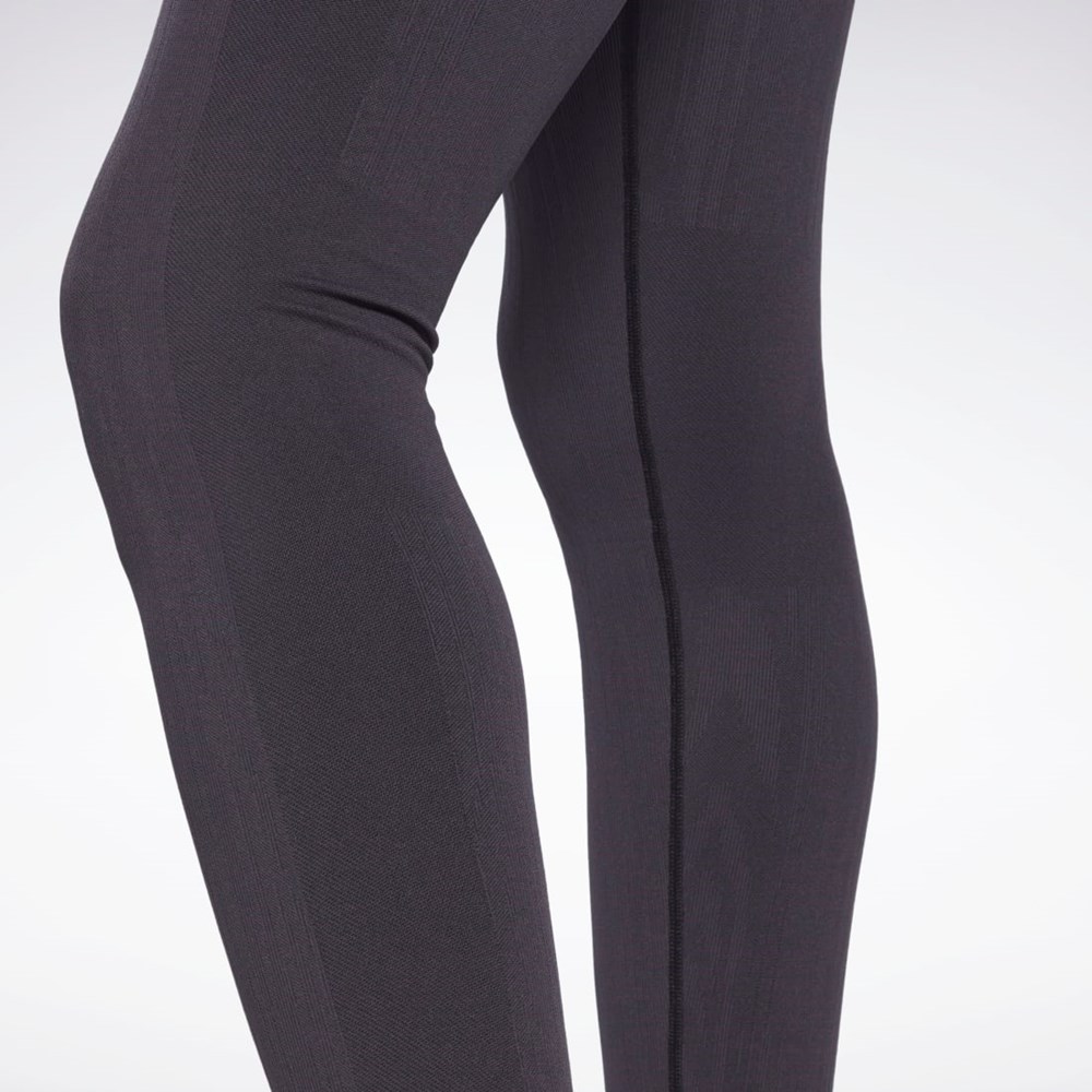 Reebok United By Fitness Myoknit Seamless Leggings Sort | OKL953740