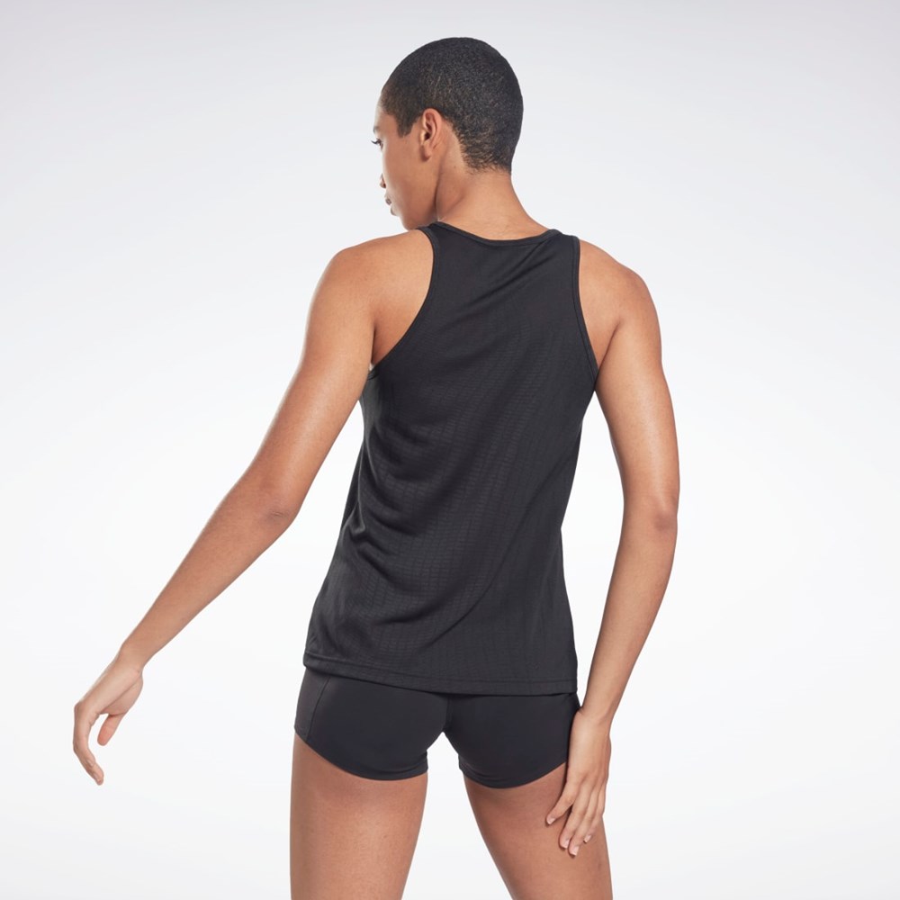 Reebok United By Fitness Perforated Tank Top Sort | KWA476835