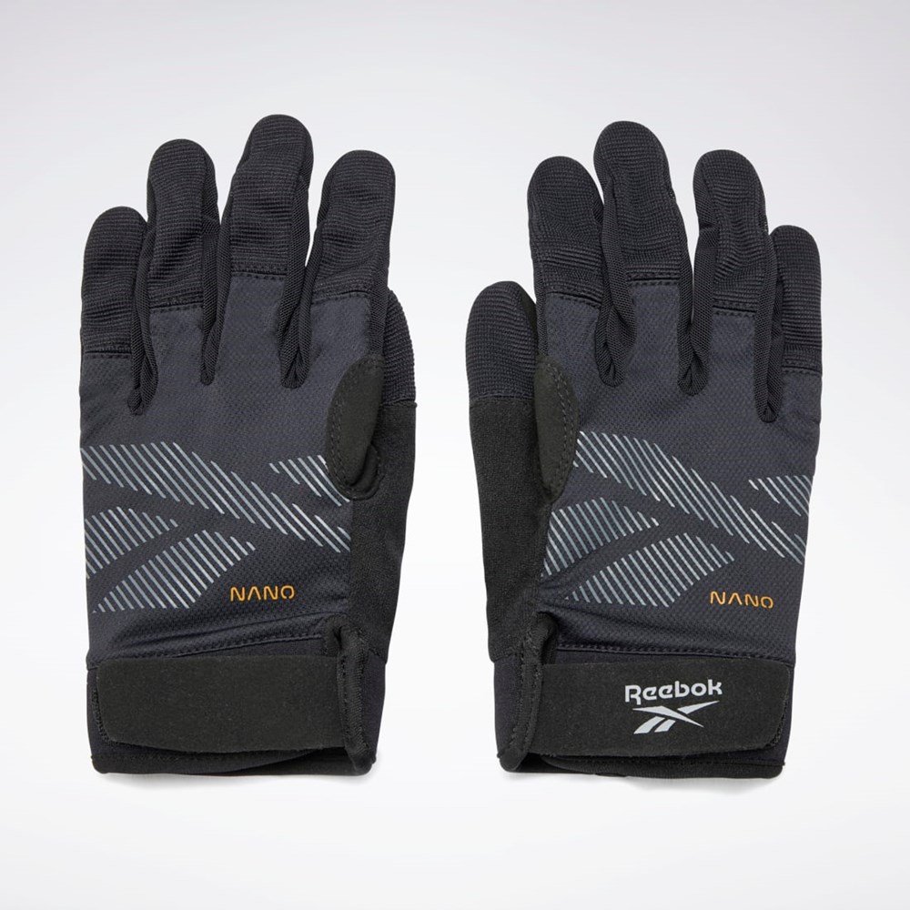 Reebok United by Fitness Trænings Gloves Sort | QCS843196