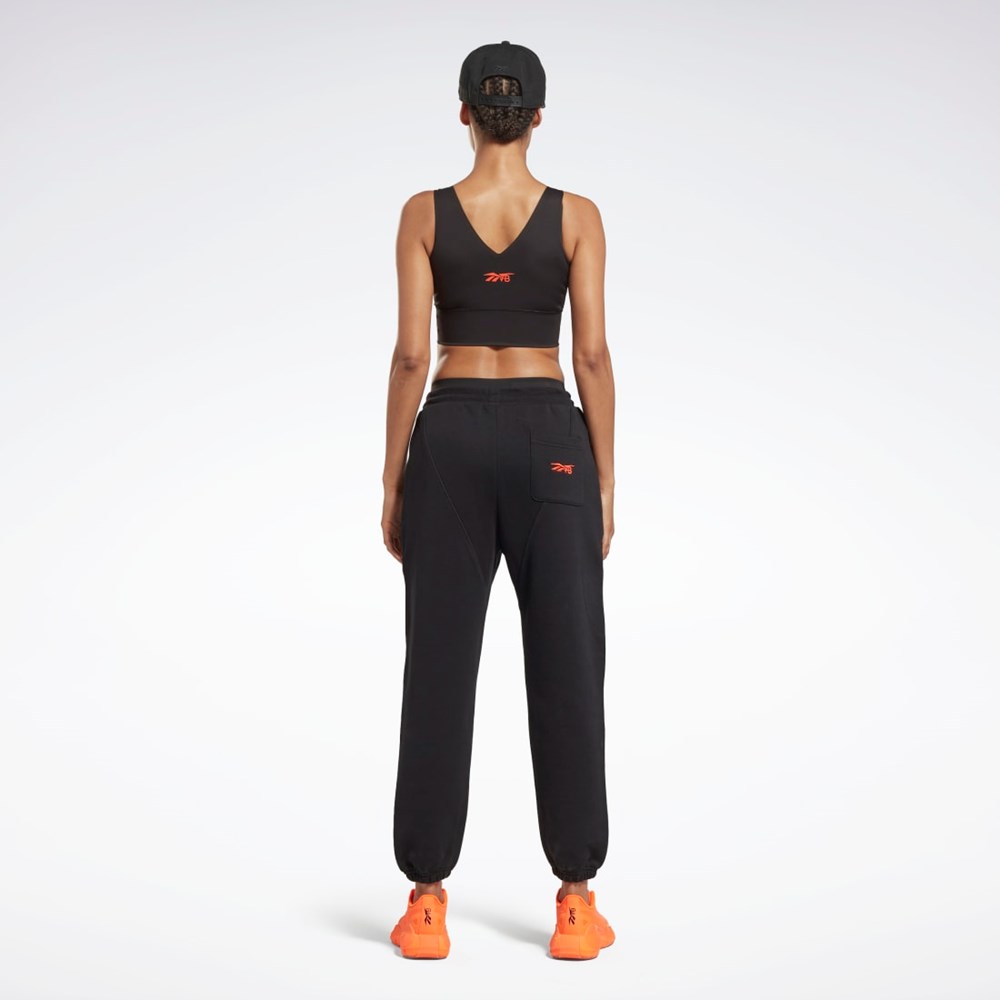 Reebok Victoria Beckham Lige Leg Joggers Sort Orange | UOC391502