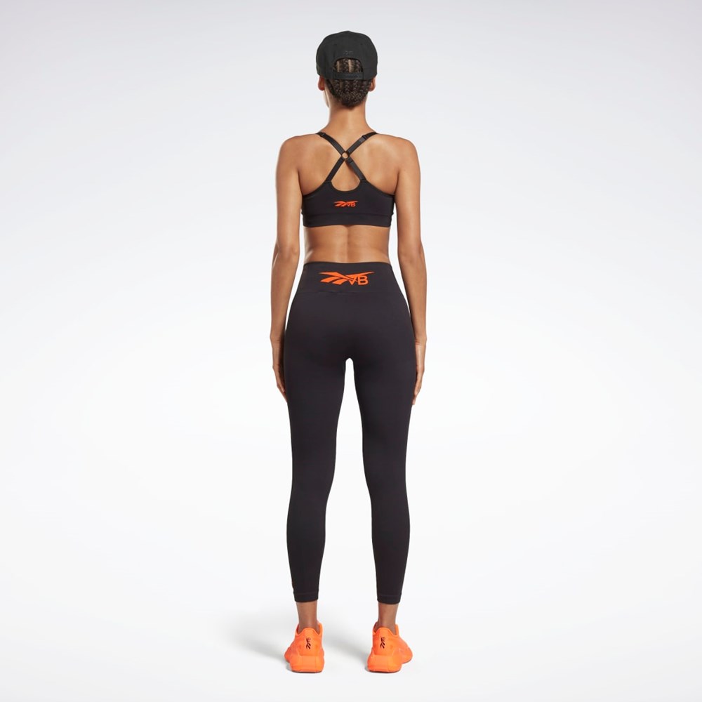 Reebok Victoria Beckham Light-Impact Seamless Bra Sort | OYQ061743