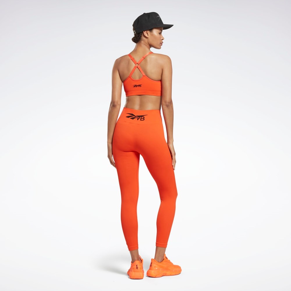 Reebok Victoria Beckham Seamless Leggings Orange | PFH301452