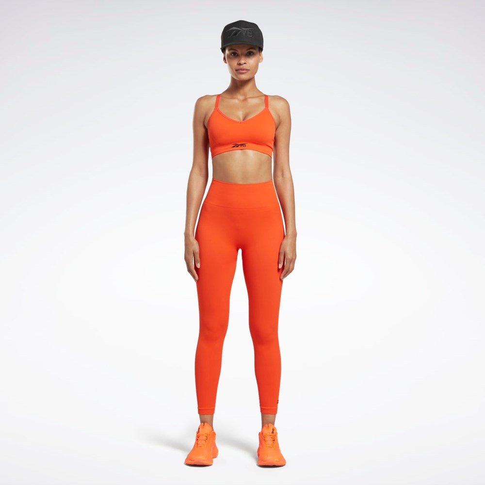 Reebok Victoria Beckham Seamless Leggings Orange | PFH301452