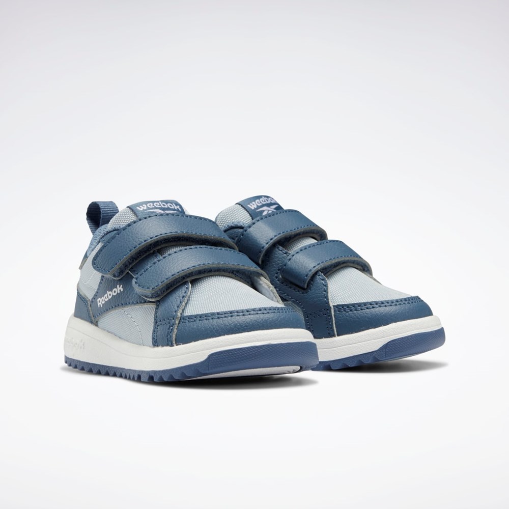 Reebok Weebok Clasp Low Shoes - Toddler Grå Blå Hvide | GDZ326795