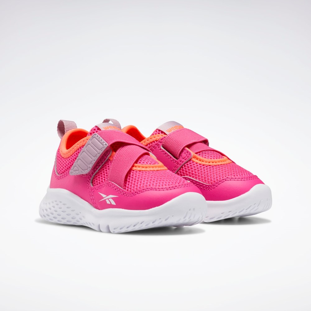 Reebok Weebok Flex Sprint Shoes - Toddler Lyserød Hvide Orange | UEL130486