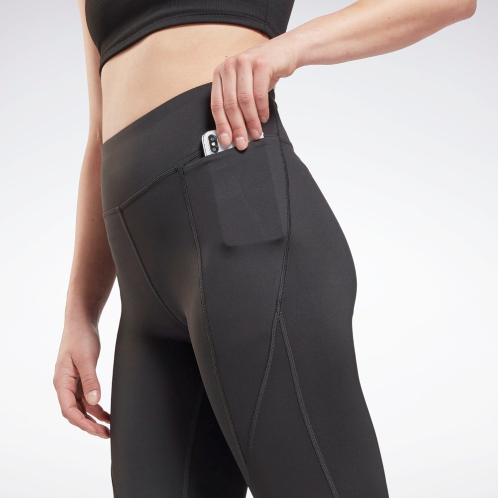 Reebok Workout Ready Pant Program Leggings Sort | HAN519826