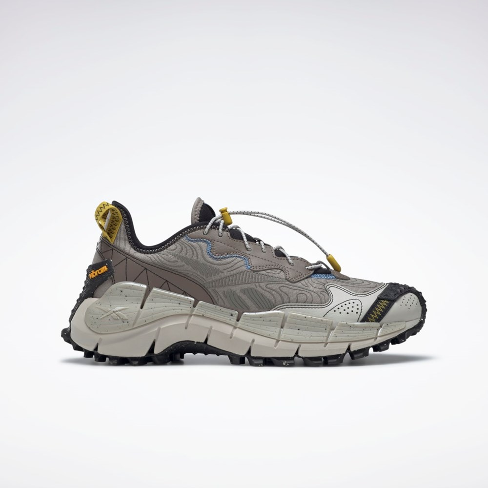 Reebok Zig Kinetica II Edge Shoes Grå Blå Grøn | OXV436985