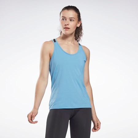 Reebok ACTIVCHILL Atletiske Tank Top Blå | LOQ260518