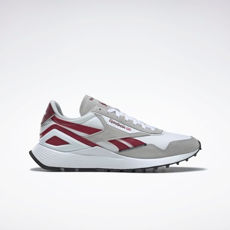 Reebok Classic Leather Legacy AZ Shoes Hvide Grå Bordeaux | WNL732894