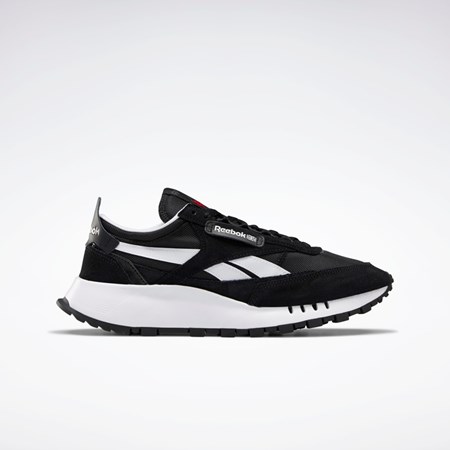 Reebok Classic Leather Legacy Shoes Sort Grå Rød | AVE249817