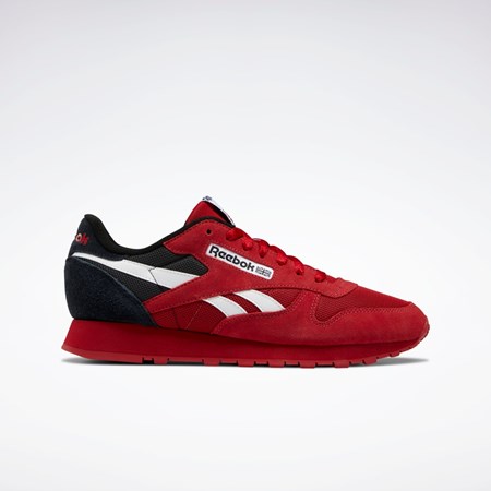 Reebok Classic Leather Make It Yours Shoes Rød Hvide Sort | CHP458196