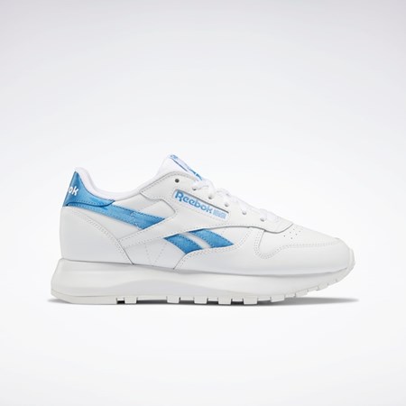 Reebok Classic Leather SP Shoes Hvide Hvide Blå | DXQ056473