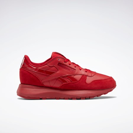 Reebok Classic Leather SP Shoes Rød Rød Bordeaux | WXO197856