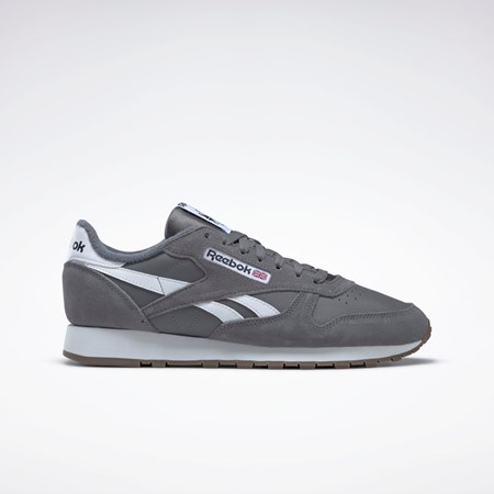 Reebok Classic Leather Shoes Grå Grå Hvide | KIL365908