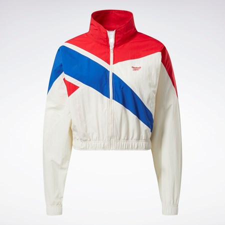 Reebok Classics Franchise Track Jacket Hvide | IYZ168295