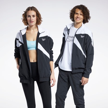 Reebok Classics Vector Track Jacket Sort | OVS683549