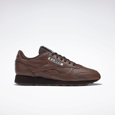 Reebok Eames Classic Leather Shoes Mørkebrune Mørkebrune Mørkebrune | ZIN173265