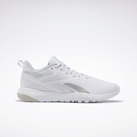 Reebok Flexagon Force 4 Trænings Shoes Hvide Grå Sølv | YBN412576