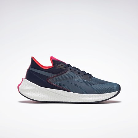 Reebok Floatride Energy Symmetros Løbe Shoes Mørkeblå Blå Lyserød | ISH061923