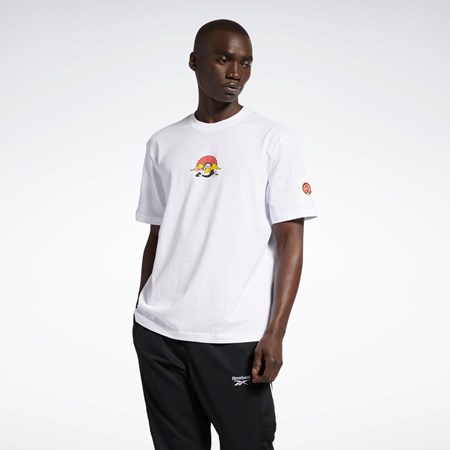 Reebok Looney Tunes T-Shirt Hvide | RNH842639