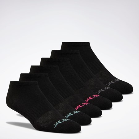 Reebok Low Cut Socks 6 Pairs Multi | PWO284305