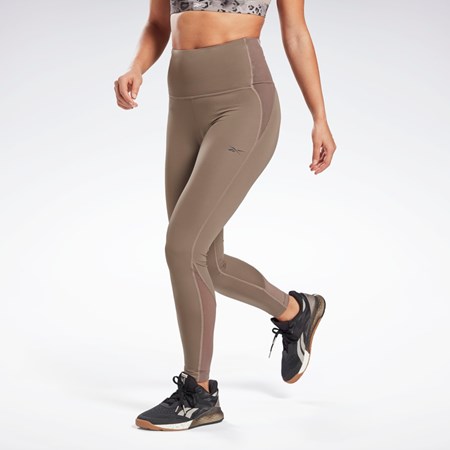 Reebok Lux High-Rise Perform Leggings Grå | DMB618304