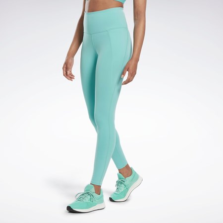 Reebok Lux High-Waisted Tights Semi Classic Teal | ZMP410832