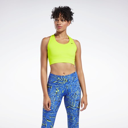 Reebok Løbe Essentials High-Impact Bra Gul | VTK685490