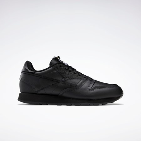 Reebok Maison Margiela CL Memory of Shoes Sort Hvide Sort | AOL348975