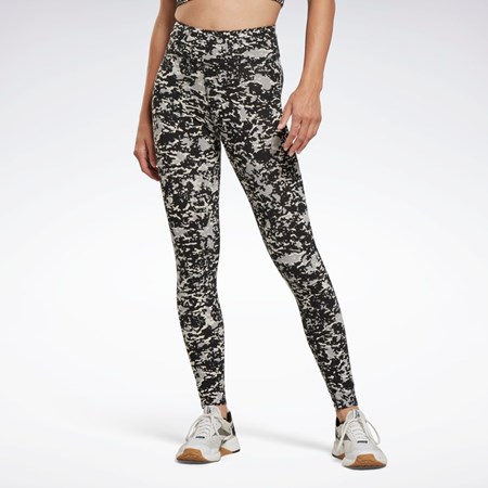 Reebok Modern Safari Bomulds Leggings Sort | HTM206958