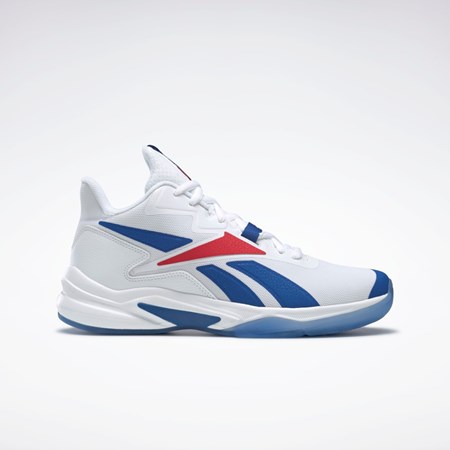 Reebok More Buckets Basketball Shoes Hvide Blå Rød | RSL397420