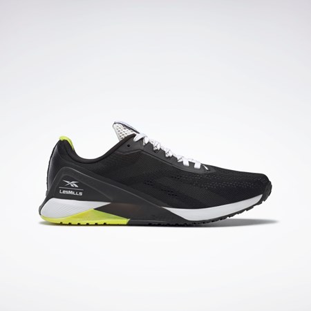 Reebok Nano X1 Trænings Shoes Les Mills® Sort Hvide Gul | AFY689407