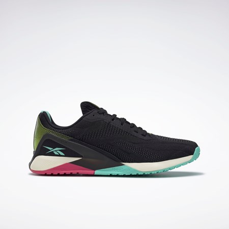 Reebok Nano X1 Veganske Trænings Shoes Sort Lyserød Mintgrønne | HZE496072