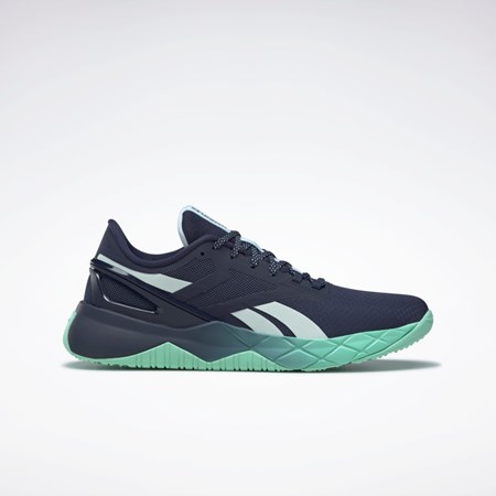 Reebok Nanoflex TR Trænings Shoes Mørkeblå Mintgrønne | LTF625417