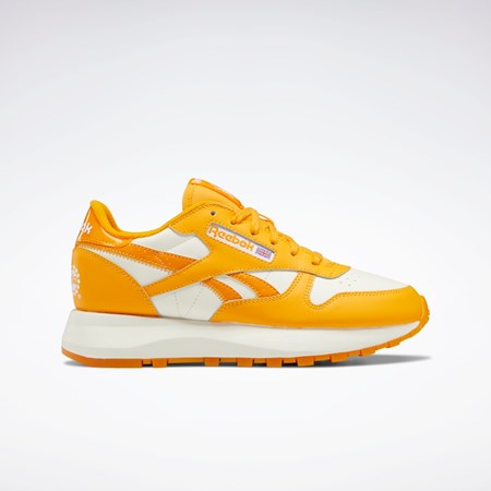 Reebok Popsicle Classic Leather SP Shoes Semi Fire Spark / Chalk / Semi Fire Spark | PJV094358