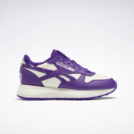 Reebok Popsicle Classic Leather SP Shoes Lilla Lilla | TZD264380