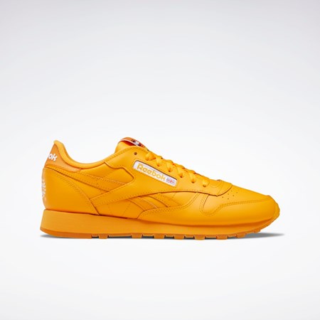 Reebok Popsicle Classic Leather Shoes Semi Fire Spark / Semi Fire Spark / Semi Fire Spark | ZDK764952