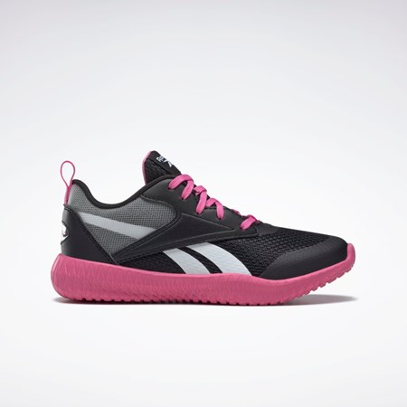 Reebok Reebok Flexagon Energy 3 Shoes - Preschool Sort Hvide Lyserød | HSK376405