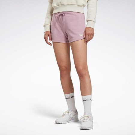 Reebok Reebok Identity French Terry Shorts Infused Lilac | EPT752936