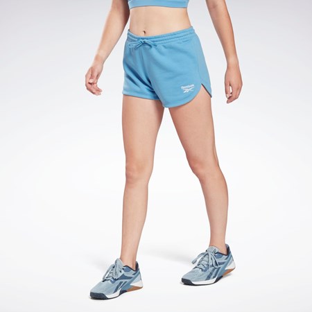 Reebok Reebok Identity French Terry Shorts Blå | PTB658412