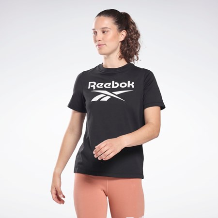 Reebok Reebok Identity T-Shirt Sort | DAJ167420