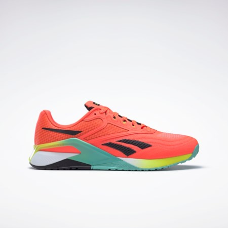 Reebok Reebok Nano X2 Trænings Shoes Orange Sort Gul | JZA295083