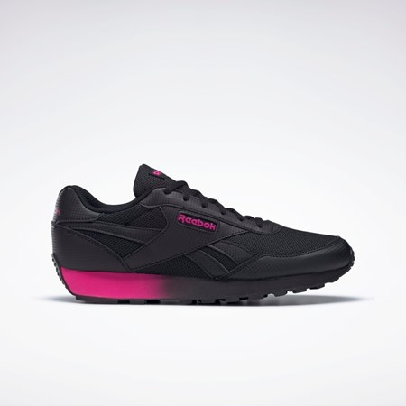 Reebok Reebok Rewind Run Shoes Sort Lyserød Sort | XWL381075