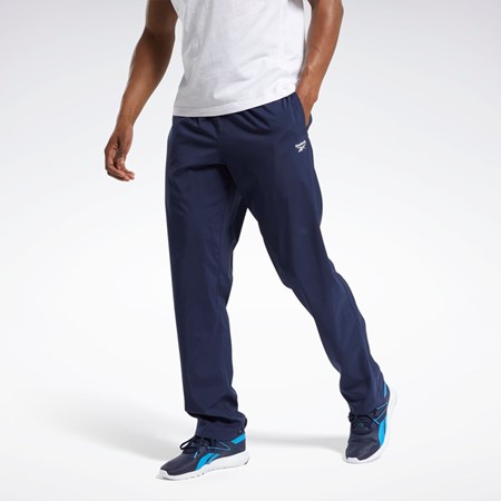 Reebok Trænings Essentials Woven Unlined Pants Mørkeblå | TOM867524