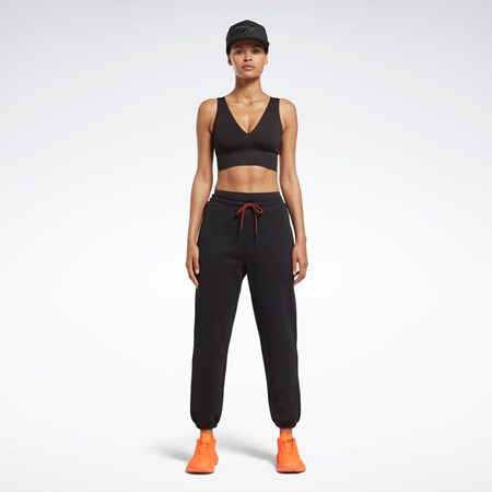 Reebok Victoria Beckham Lige Leg Joggers Sort Orange | UOC391502